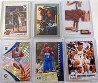 Lot of 6 Rookie Basketball Cards Hardaway & Others