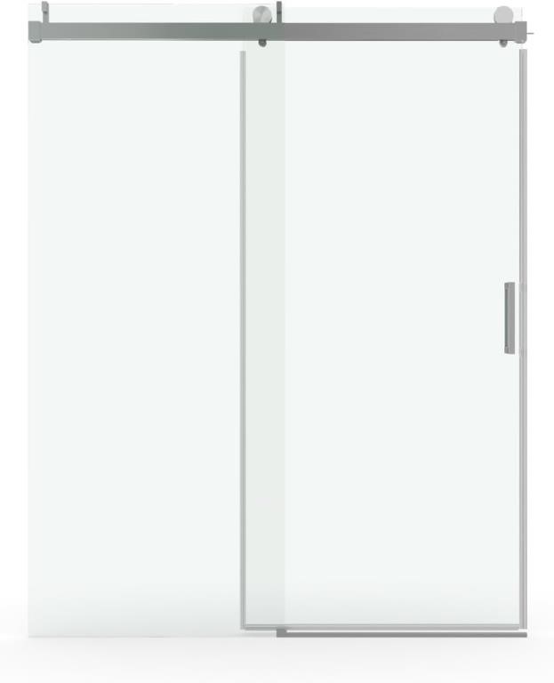 Frameless Sliding Shower Door, 68"-72" Width, 76"