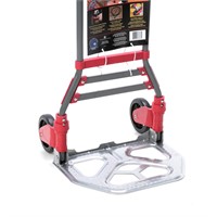 $50  Milwaukee 150-lb Red Steel Folding Hand Truck