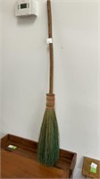 Handmade hearth broom, 36”