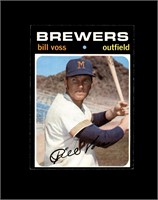 1971 Topps High #671 Bill Voss SP EX to EX-MT+