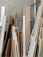 Qty MDF & Particleboard Panelling & Offcut