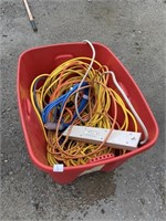 RED TOTE EXTENSION CORDS