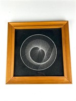 Frame Geometric string art