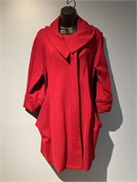 Striking IC Collection Ladies Red Coat