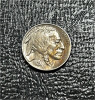 1928-S US Buffalo Nickel AU *Toning