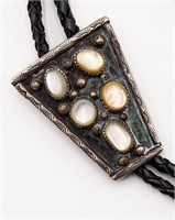 Lonjose Zuni Sterling  Bolo Tie