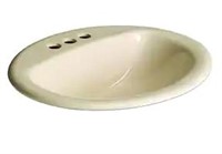 Glacier Bay Drop-In Bathroom Sink $70