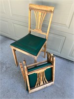 Vintage Leg-o-Matic Folding Chairs