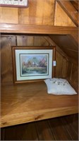 Hanging Picture w/ Small Pillow