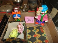 Vintage Clown Lot