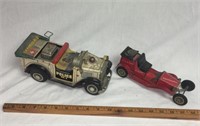 Vintage Tin Toy Cars