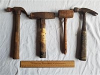 Assorted Hammers 1 Lot