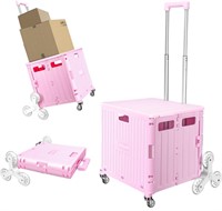 NEW $60 Rolling Storage Cart Pink