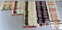 Lrg Lot Vtg Advertising Labels w/ Deer Valley