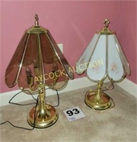 2 electric "touch lamps" (does work)