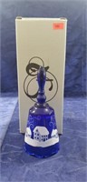 (1) Fenton Cobalt Bell w/ Box