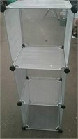 3 Cubed Wire Organizer Shelf