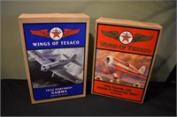 2 ERTL Wings of Texaco Planes