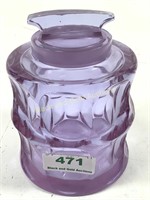 Amethyst/Lavendar jar