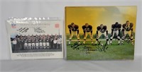 1960's Nfl Browns Signed Pics - Wooten, Fiss