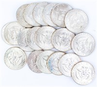 Coin 1969-D Kennedy Half Dollar 20 Coins BU