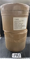 2 14.5" Diameter & 12" Tall Cylinder Container