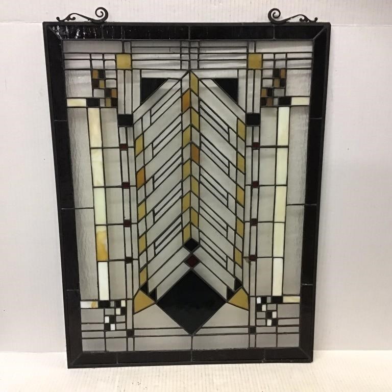 MID CENTURY STAINED GLASS