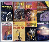 8 1st Ed Sci Fi Frederick Pohl Books Signed