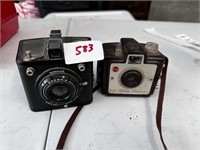 2 vintage cameras
