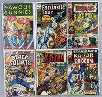 Comics Fantastic Four, Famous Funnies, Kazar