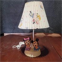 Baby Mickey Mouse Childs Lamp  1984