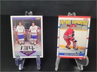 Eric Lindros Rookie hockey cards