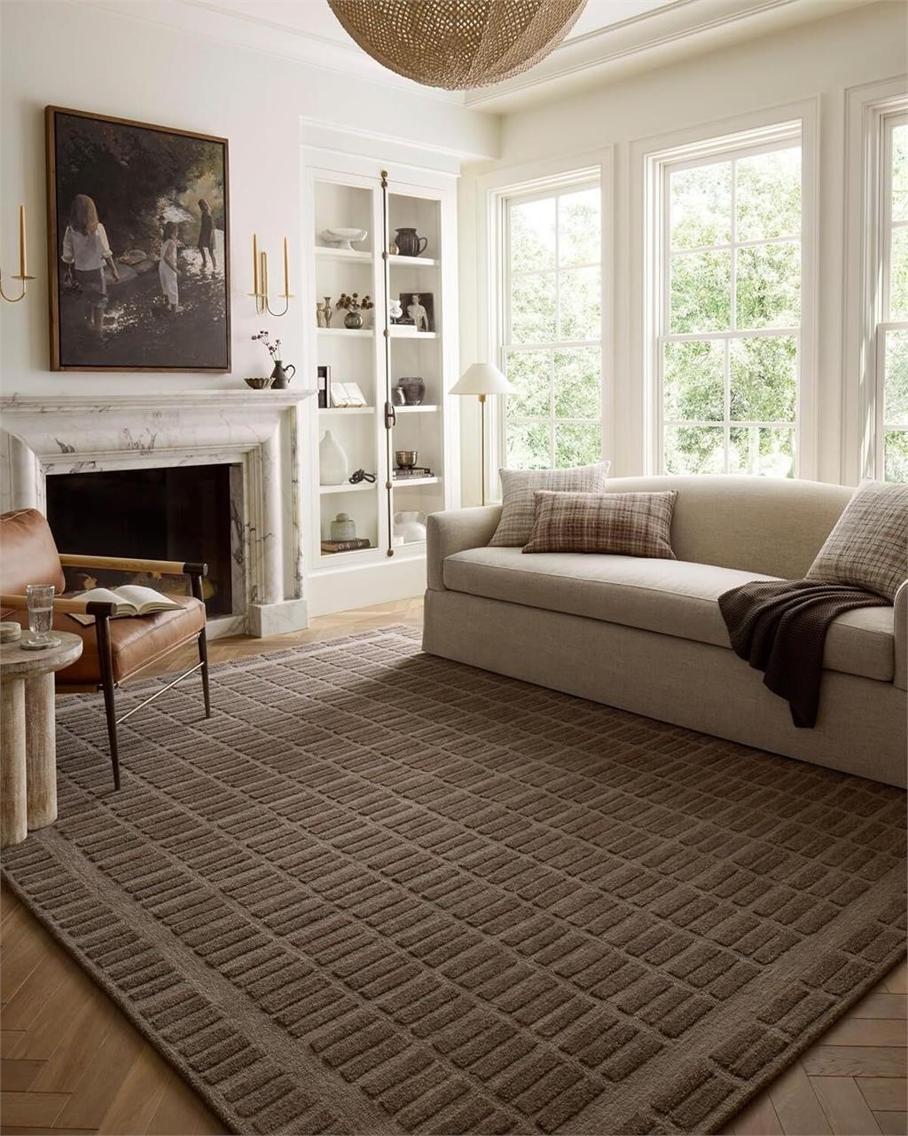 Area Rug - Loloi CLJ Bradley BRL-06 Cocoa - 8 x 11