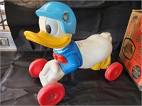 VTG Mattel Donald Duck Ride On - Note