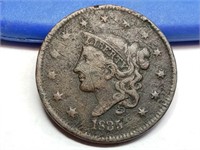 OF) 1835 us large cent