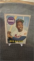 1969 Topps Hank Aaron Braves