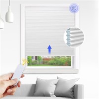 Motorized cellular shades with remote control