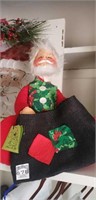 Annalee vintage Santa, approx 12"