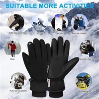 2 Pair-(XL)Thinsulate Touch Screen Winter Gloves