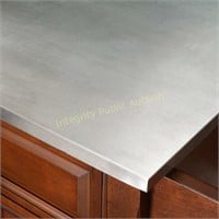 Crosley Furniture Stainless Steel Top ONLY 18 x 28