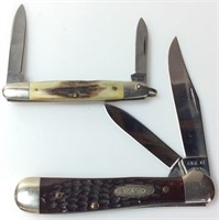 Case Xx 6249 & Case Xx 05263r Ssp Pocket Knives