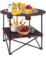 HiiPeak Camping Table, Folding Picnic Table with