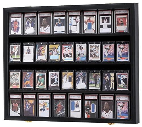 36 Graded Sports Card Display Case - Baseb