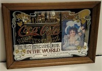 Vintage "Coca Cola Relieves Fatigue" mirror