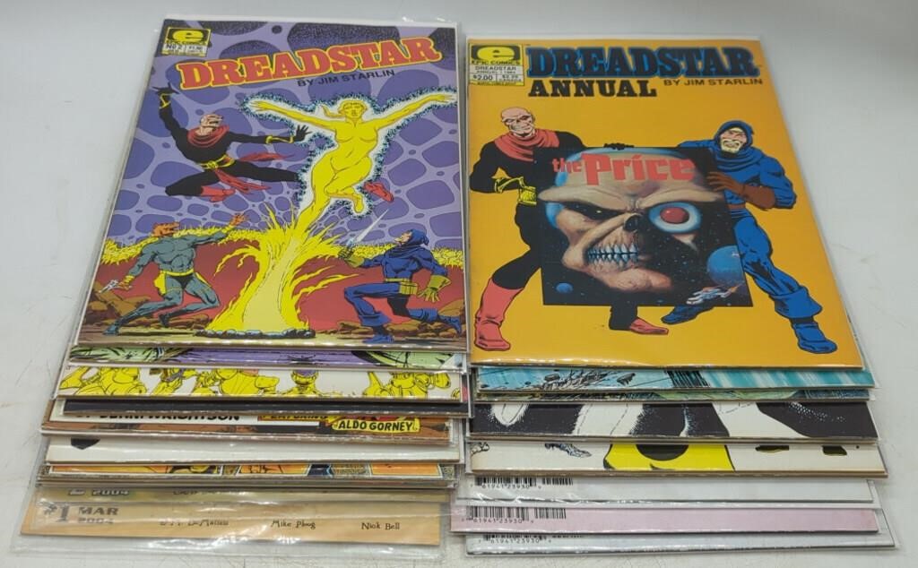 (EF) 23 Various Comics Including Epic: Dreadstar,