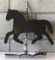 Very Old, Rare Handmade Horse Weathervane