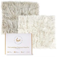 First Landings Faux Fur Baby Photoshoot Props-2pcs