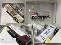 (4) Assorted Winross Trucks