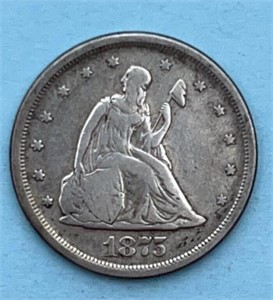 1875S Twenty Cent